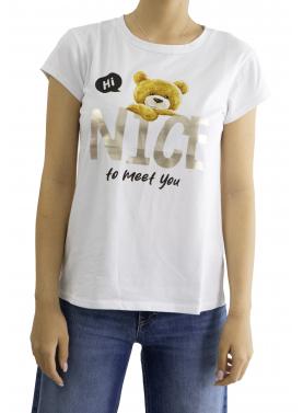 t shirt con orsacchiotto Nice 